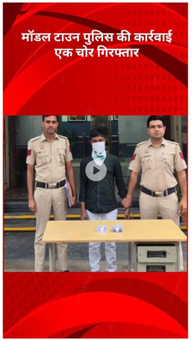 मॉडल टाऊन: मॉडल टाउन पुलिस की कार्रवाई: एक चोर गिरफ्तार, नाबालिग साथी हिरासत में, नकदी और सोने के झुमके बरामद