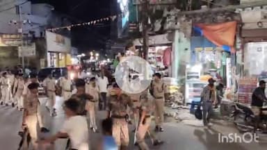 सुपौल: एसपी के नेतृत्व में मोहर्रम पर्व को लेकर सुपौल में निकाला गया फ्लैग मार्च