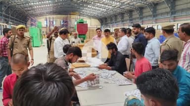 मछलीशहर: सीडा औद्योगिक क्षेत्र का डीएम ने किया निरीक्षण