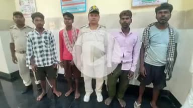 राजगीर: लोहार बीघा गांव: मारपीट मामले में न्यायालय के चार वारंटियों को पुलिस ने किया गिरफ्तार