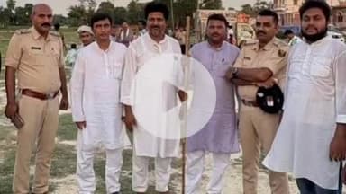 बेनीपुर 8वीं मोहर्रम के अवसर पर इमामगंज एवं पिरहौली गांव के लग्घा  निशान का मिलान किया गया