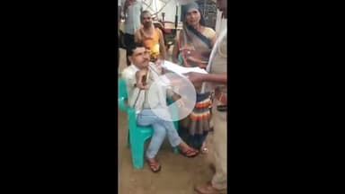 झांसी: पब्लिक ऐप की खबर का असर, उल्दन में दारोगा से अभद्रता के वीडियो की शुरू हुई जांच, प्रधानपति ने की थी दारोगा से अभद्रता