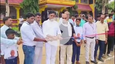 बड़ीमठ उच्च विद्यालय में प्रखंड स्तरीय खेल प्रतियोगिता का भव्य उद्घाटन किया गया