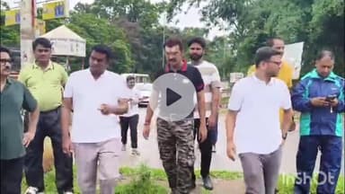 जगदलपुर: कलेक्टर हरिश एस और महापौर ने लालबाग आमागुडा चौक का निरीक्षण किया, निगम आयुक्त को दिए आवश्यक निर्देश