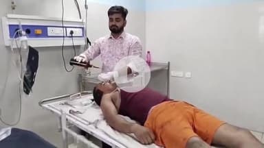 आरा: देव गांव में छत से गिरकर एक व्यक्ति गंभीर रूप से हुआ जख्मी