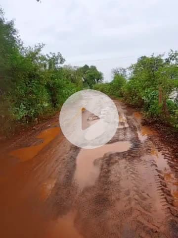 बाबई: माखन नगर के ग्राम जावली में खस्ताहाल सड़क से ग्रामीण परेशान