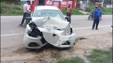 ऊना: पनोह में अनियंत्रित होकर कार मंदिर की दीवार से टकराई, चालक सहित 5 लोग घायल