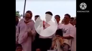 तोशाम: जिले में गर्मी से परेशान दिखे आमजन, सांसद किरण चौधरी सभा में कागजों से हवा करती दिखीं