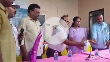 घोसी: उच्च विद्यालय लखाबर के खेल मैदान में मशाल 2024 खेल प्रतियोगिता का आयोजन