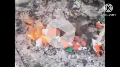 हुज़ूर: भोपाल के वार्ड नंबर-50 में राष्ट्रध्वज जलाने पर निगम ऑफिस के बाहर हंगामा, कांग्रेस ब्लॉक अध्यक्ष व अन्य ने जताया विरोध