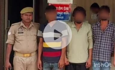 आगरा: योजना बनाकर रात के अंधेरे में घरों में चोरी करने वाले 5 शातिर चोर मनकेड़ा के पास पुल के पास से गिरफ्तार