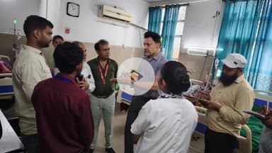 रामपुर: मुख्य विकास अधिकारी नंदकिशोर कलाल ने रामपुर के जिला अस्पताल का औचक निरीक्षण किया, साफ-सफाई को लेकर दिए जरूरी निर्देश