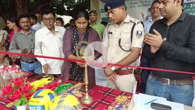 मशाल प्रतियोगिता का हुलास गंज में हुआ शुभारंभ #मशालप्रतियोगिता