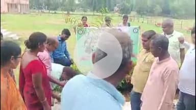 पांकी: पांकी के मजदूर किसान महाविद्यालय में 'एक पेड़ मां के नाम' कार्यक्रम के तहत वृक्षारोपण किया गया