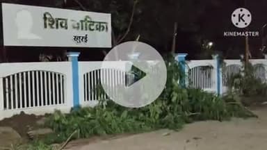 खुरई: सिविल अस्पताल की शिव वाटिका में बिना अनुमति के हरे-भरे पेड़ों की डालियां काटने का मामला आया सामने