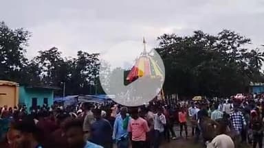 ବାଣପୁର: ବାଣପୁରରେ ଶ୍ରୀ ଶ୍ରୀ ଚରଣ ଚକାଦେବଙ୍କ ବାହୁଡା଼ ଯାତ୍ରା ଅନୁଷ୍ଠିତ