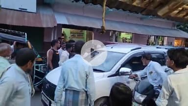 जोकीहाट: बगडहरा हाट के समीप चार पहिया वाहन और टोटो में हुई टक्कर के बाद विवाद हुआ