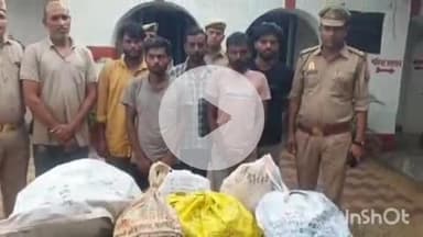 जानसठ: भोपा पुलिस ने किसानों की ट्यूबवेलों पर चोरी करने वाले 6 शातिर चोरों को किया गिरफ्तार, चोरी का माल बरामद