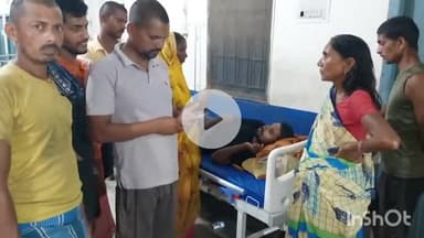 नवादा: मसूदा गांव में 40 फीट ऊंचे तार के पेड़ से गिरा एक युवक, नवादा के अस्पताल में कराया गया भर्ती