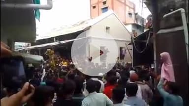 खालवा: खालवा में मोहर्रम पर बड़ी संख्या में निकला जुलूस