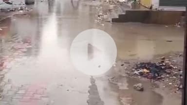 रायसिंहनगर: रायसिंहनगर क्षेत्र में तूफानी बारिश से कई ग्रामीण इलाकों में हुआ नुकसान