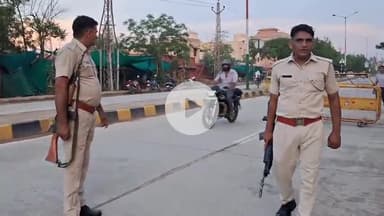 चूरू: सदर पुलिस ने पुलिस लाइन के पास की नाकाबंदी, वाहनों की ली सघन तलाशी