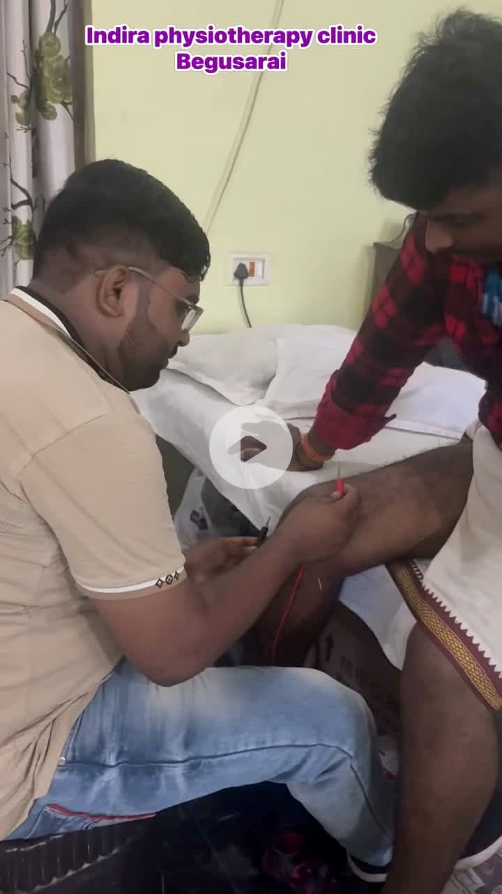 Treating with dry needling #physiotherapy #begusarai