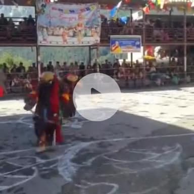 मोरंग: किन्नौर के रारंग गाँव में राज्य स्तरीय गुरु सांज्ञास मेले का आखिरी दिन, छम नृत्य का आयोजन किया गया