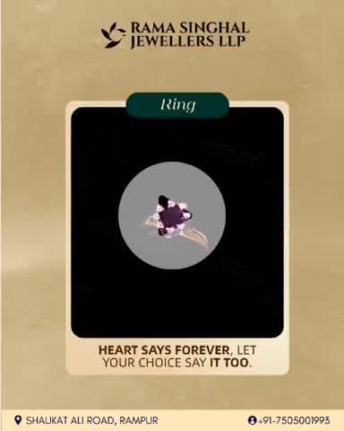 Rama Singhal Jewellers LLP Shaukat Ali Road Rampur Contact 7505001993