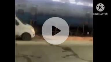 हुज़ूर: भोपाल रेलवे स्टेशन पर सुरक्षा में बड़ी चूक, प्लेटफार्म पर दौड़ी कार और स्कूटर