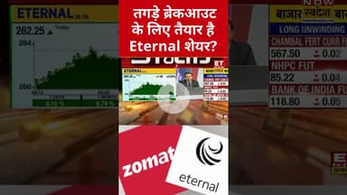 तगड़े ब्रेकआउट के लिए तैयार है Eternal का शेयर? #eternal #zomato #shorts #etnowswadesh #stockmarket
