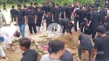 सिराथू: मोहर्रम की दसवीं सुबह को दारानगर में निकाला गया सुबह आशूरा जुलूस, रात को निकाला जाएगा असुरा जुलूस