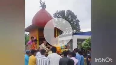 सिसई: नागफेनी स्थित जगन्नाथ मंदिर में घुर्ति रथ यात्रा का आयोजन, उमड़े सैकड़ों श्रद्धालु