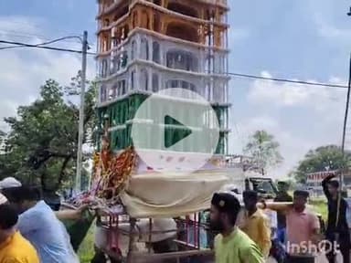 बल्देवगढ़: बल्देवगढ़ में मुस्लिम समुदाय ने मोहर्रम पर्व पर निकाले ताजिए, पुलिस की रही चाक-चौबंद व्यवस्था