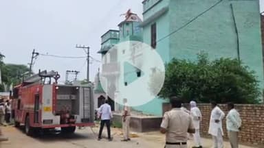 भिवानी: मुस्लिम परिवार के 2 घरों को बदमाशों में भिवानी में जलाया, हमलावरों ने पहले की तोड़फोड़