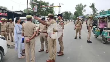 अमरोहा: जिलाधिकारी और एसपी ने मोहर्रम जुलूस के चलते जिले में जुलूस मार्गों का किया निरीक्षण, सभी को अलर्ट रहने के दिए निर्देश