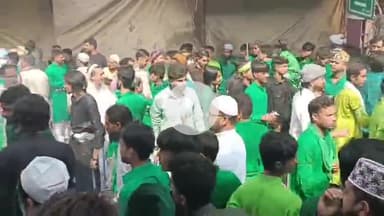 अजमेर: दरगाह क्षेत्र में मोहर्रम माह की दसवीं तारीख को अजमेर में हाईदोस खेला गया, करबला की जंग का मंजर साकार