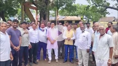 धार: खरमौर अभ्यारण्य का डीनोटिफिकेशन जारी होने पर छडावद में ग्रामीणों और किसानों ने विधायक प्रताप ग्रेवाल का किया स्वागत