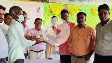 निवाई: गांव झिलाय में पंडित दीनदयाल उपाध्याय अंत्योदय संभल पकड़ा के तहत शिविर का आयोजन