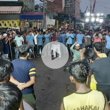 चांडिल: चांडिल में भाईचारे के साथ मनाया गया मुहर्रम