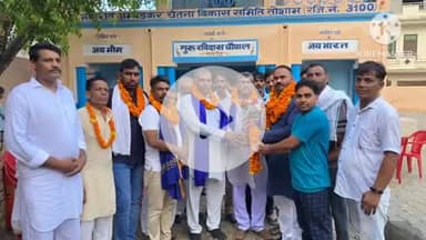 तोशाम: गुरु रविदास मंदिर तोशाम में भीम आर्मी द्वारा 'जाति छोड़ो समाज जोड़ो' कार्यक्रम किया गया आयोजित