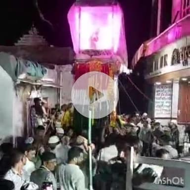 आहोर: आहोर में मोहर्रम के पर्व पर मुस्लिम समुदाय ने निकाले ताजिये, भारी संख्या में लोग रहे मौजूद