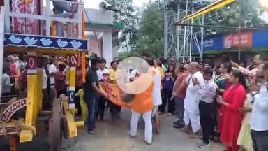 सिमडेगा: भक्तिमय माहौल में निकली घूरती रथयात्रा, टुकूपानी में हुआ भव्य स्वागत और भंडारा