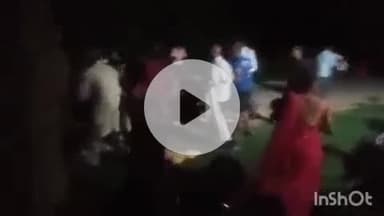 एत्मादपुर: गांव बिहारीपुर में दावत खाने के दौरान दो पक्षों में जमकर चले लाठी-डंडे, आधा दर्जन लोग घायल, वीडियो हुआ वायरल