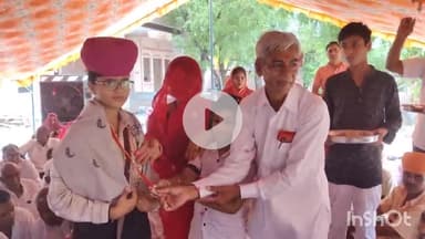 मेड़ता: जसनगर में प्रतिभा सम्मान समारोह का आयोजन हुआ, संतों का रहा सानिध्य