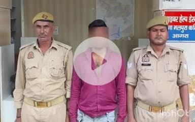 आगरा: सिरौली के पास नाबालिग से बलात्कार के मामले के आरोपी अभियुक्त को किया गिरफ्तार