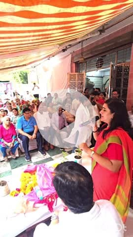 पार्लियामेंट स्ट्रीट: मस्जिद मोटगांव के श्री साइन बाबा मंदिर में आरो व ठंडे जल की सुविधा का लोकार्पण, बांसुरी स्वराज पहुंची