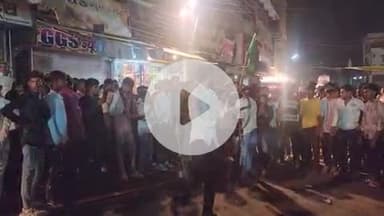 खालवा: खालवा और आसपास के क्षेत्र में ताजिए के जुलूस में लोगों ने दिखाए करतब