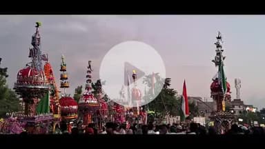 सुपौल: सुपौल में मुहर्रम पर्व पर निकला विशाल जुलूस, गांधी मैदान में उमड़ा जनसैलाब