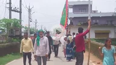 कटकमदाग: मोहर्रम पर कटकमदाग के इस्लाम धर्मावलंबियों ने निकाला जुलूस, शांतिपूर्ण ढंग से संपन्न